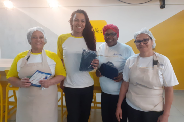 Visita aos Colaboradores da Empresa Splenda, unidade Gráficos Sangar.